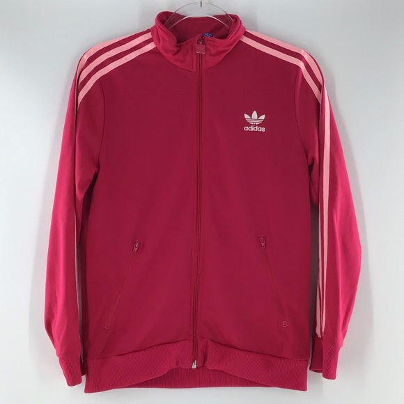 Adidas Girls Performance Jacket Pink LNC